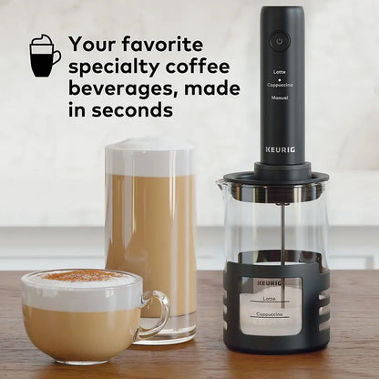 Keurig SimpleCafé Frother -Milk Frother - Make Lattes at Home - Make Cappucinos at Home - At Home Coffee Drinks