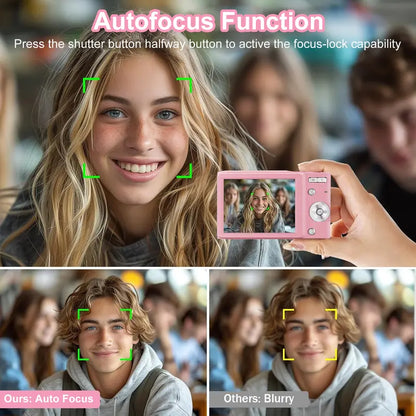 Holiday Haul Digital Camera Autofocus 50MP Vlogging Camera