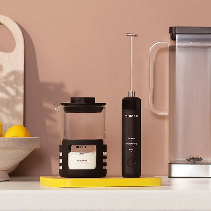 Keurig SimpleCafé Frother -Milk Frother - Make Lattes at Home - Make Cappucinos at Home - At Home Coffee Drinks